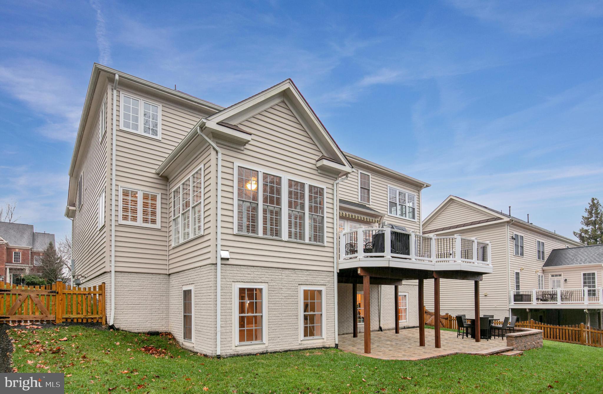 42432 Corro Place Ashburn, VA 20148 - Photo 53 of 55 Rear View of this Stunning Home