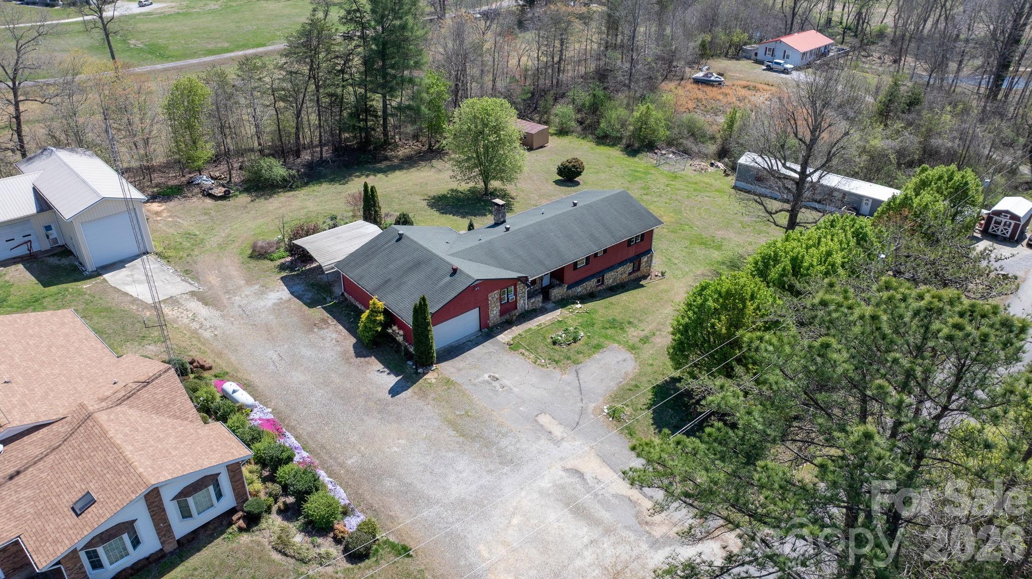 103 Bernice Street Marion, NC 28752 - Photo 45 of 48 an aerial view of a house with outdoor space