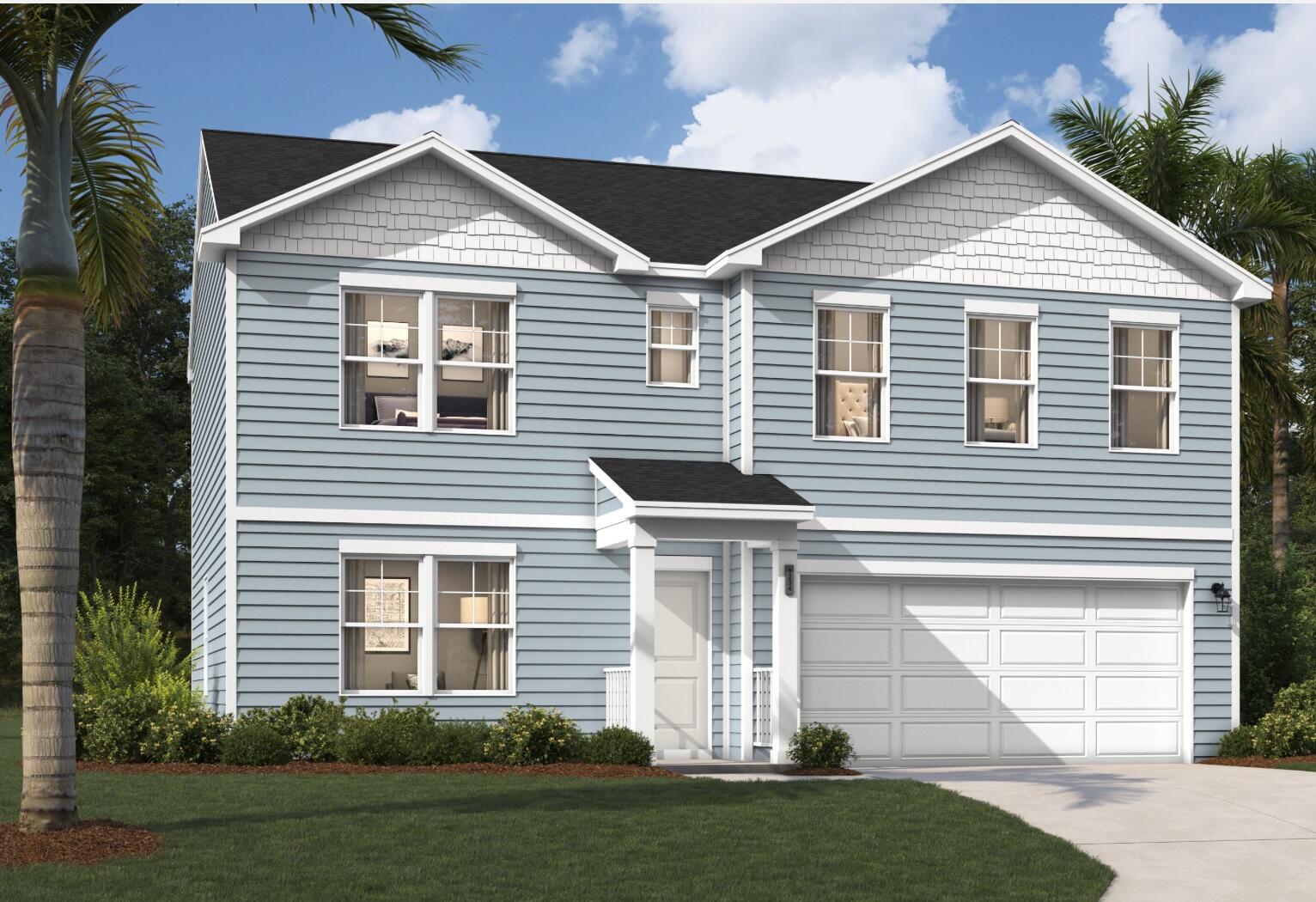 7010 Windham Way Ladson, SC 29456 - Photo 3 of 54 Lot 38 Teagan D Ext Elevation and Color