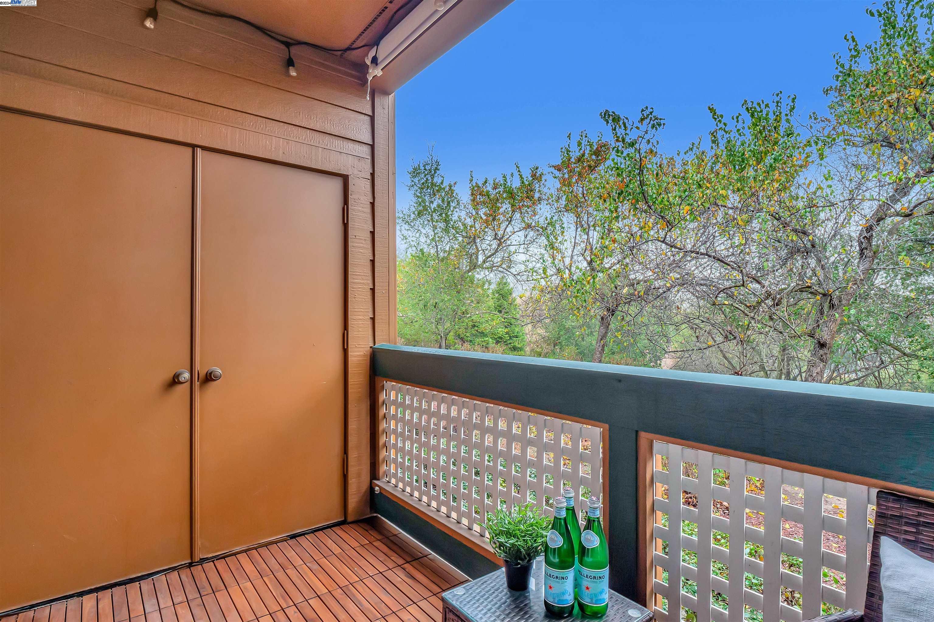 Undisclosed Address San Ramon, CA 94583 - Photo 36 of 40 a view of a balcony with an outdoor space