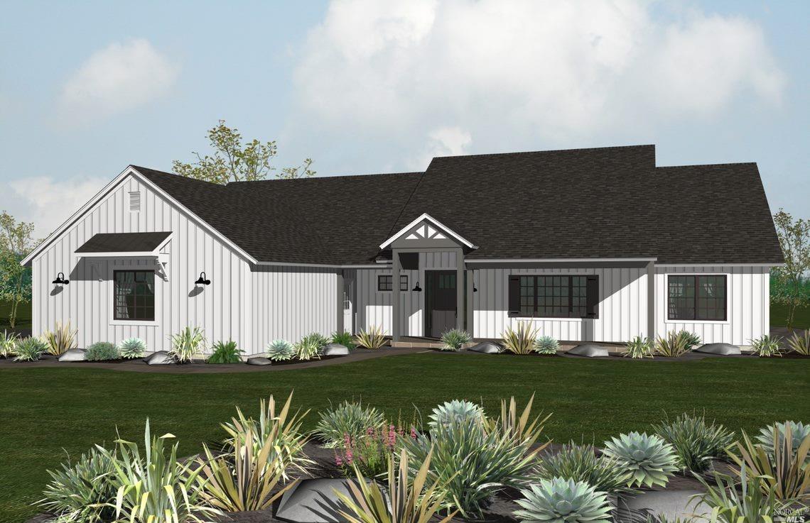 3580 Stallion Drive Santa Rosa, CA 95404 - Photo 1 of 2 a front view of a house with garden