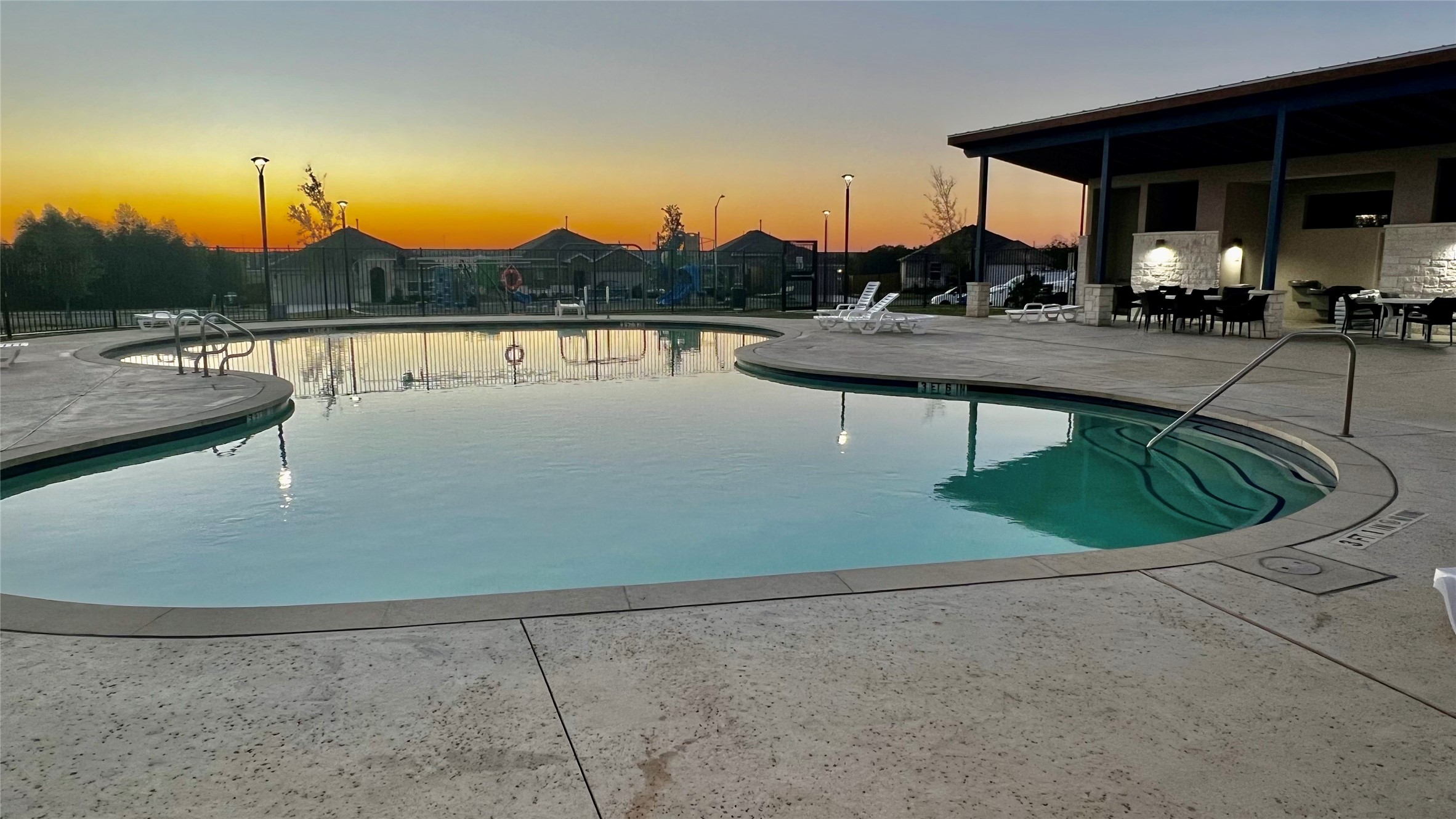 176 Mayacama Loop San Marcos, TX 78666 - Photo 20 of 21 a view of swimming pool with seating area