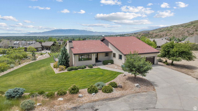 4221 Juniper Circle Alpine, UT 84004 - Photo 54 of 66 Single-story residence featuring a terracotta-colored tile roof and tan siding