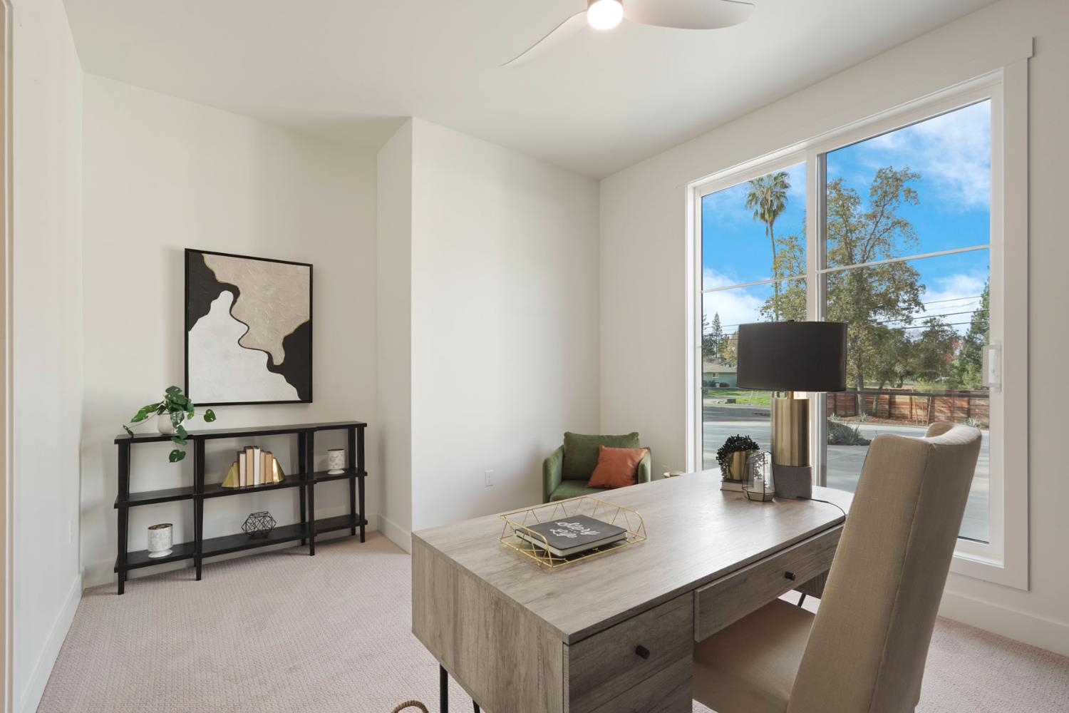 4177 Laird Road Loomis, CA 95650 - Photo 20 of 62 a view of a workspace with furniture