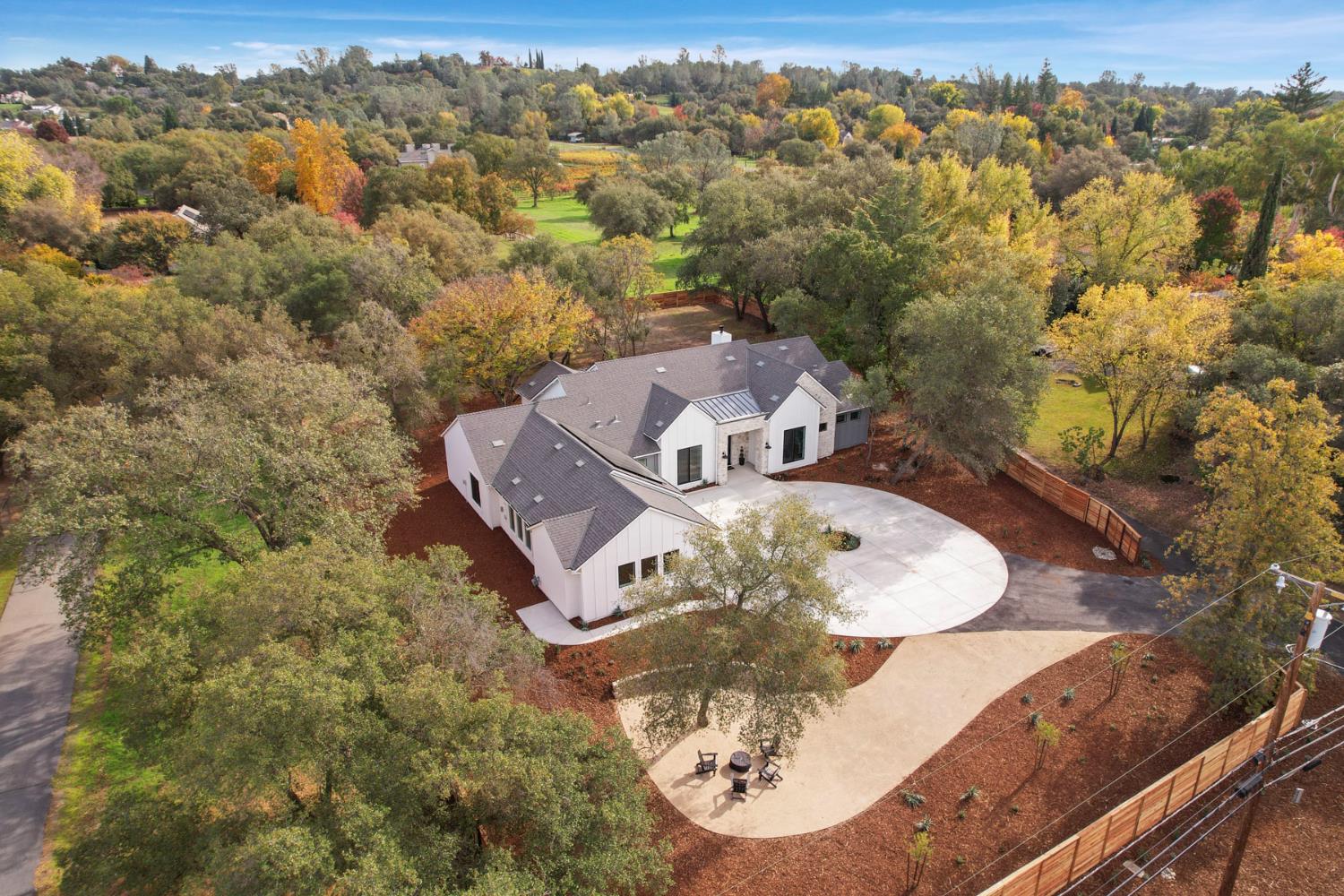 4177 Laird Road Loomis, CA 95650 - Photo 57 of 62 an aerial view of a house with a yard