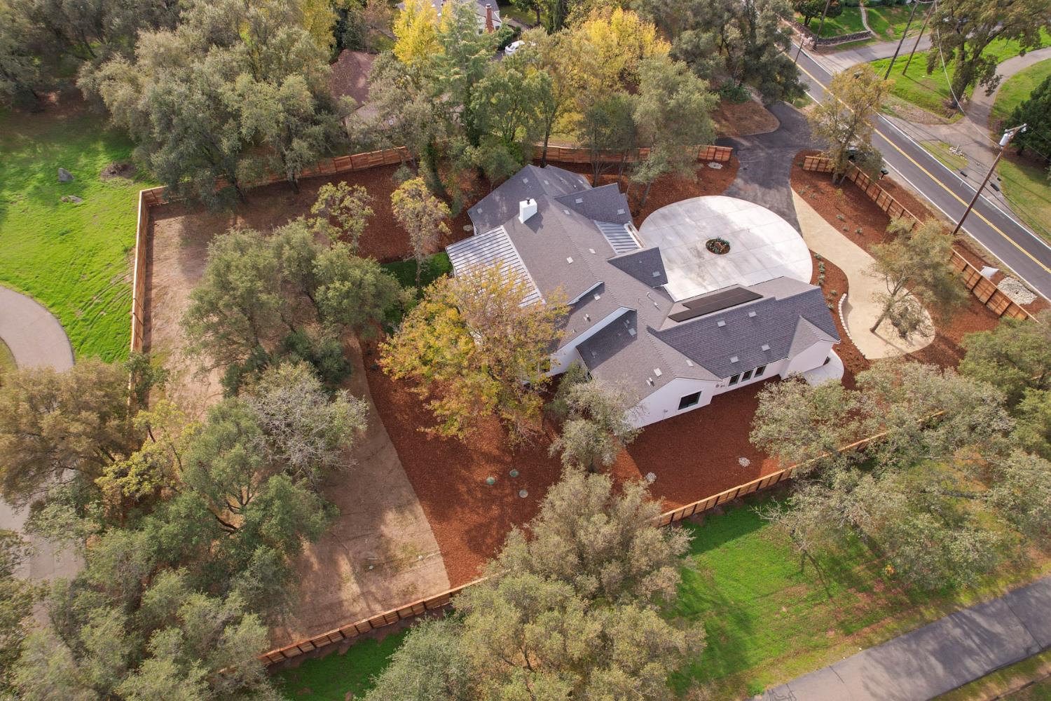 4177 Laird Road Loomis, CA 95650 - Photo 62 of 62 an aerial view of house with yard