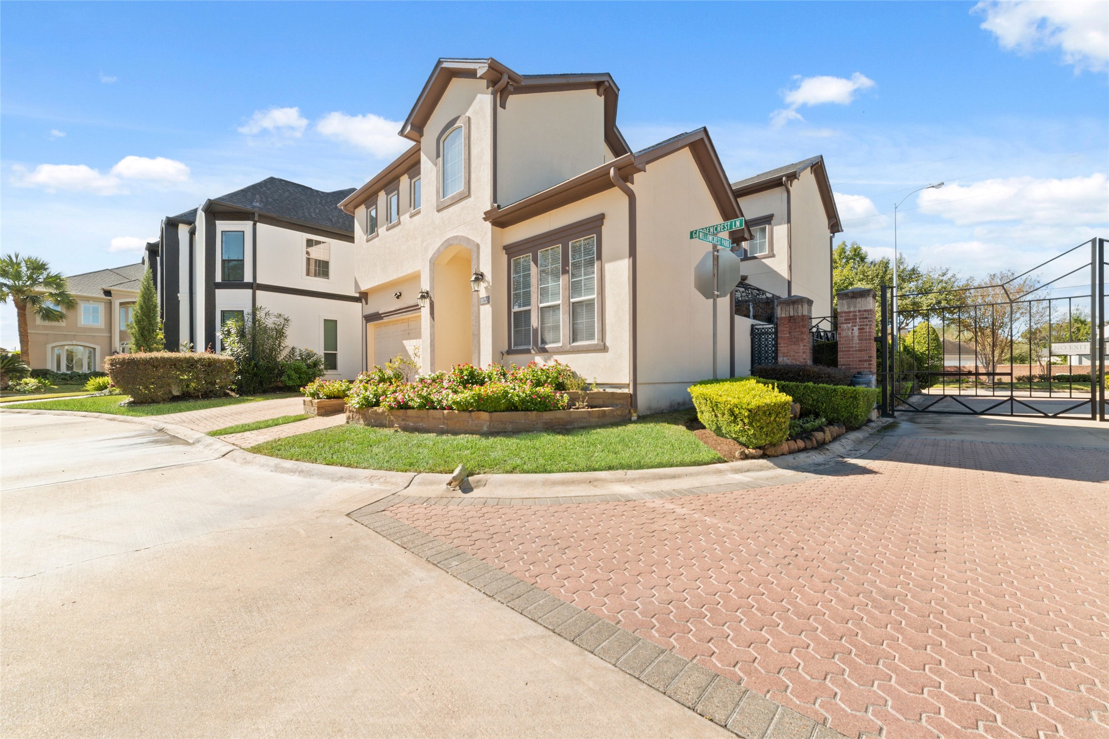 1126 Gardencrest Lane Houston, TX 77077 - Photo 3 of 31 a view of a street with a building