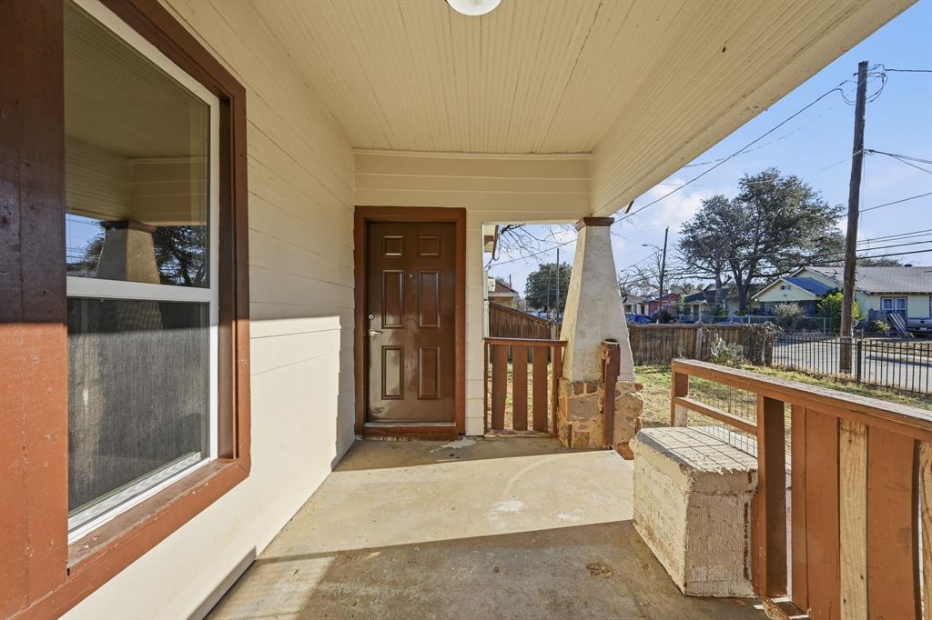 4219 Frank Street Dallas, TX 75210 - Photo 19 of 23 a view of a house with a backyard