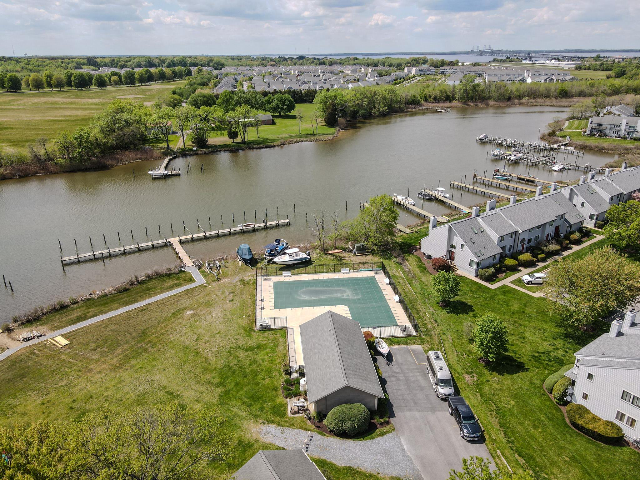 7 Mariners Way, Unit 2 Stevensville, MD 21666 - Photo 18 of 25 Community Pool overlooking the water