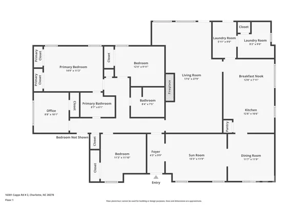$2,600 | 16301 Capps Road, Charlotte, NC 28278