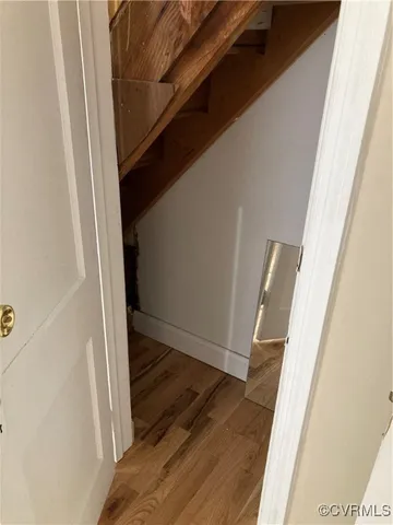 a view of water heater room