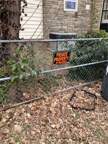 a front view of a house with a fireplace
