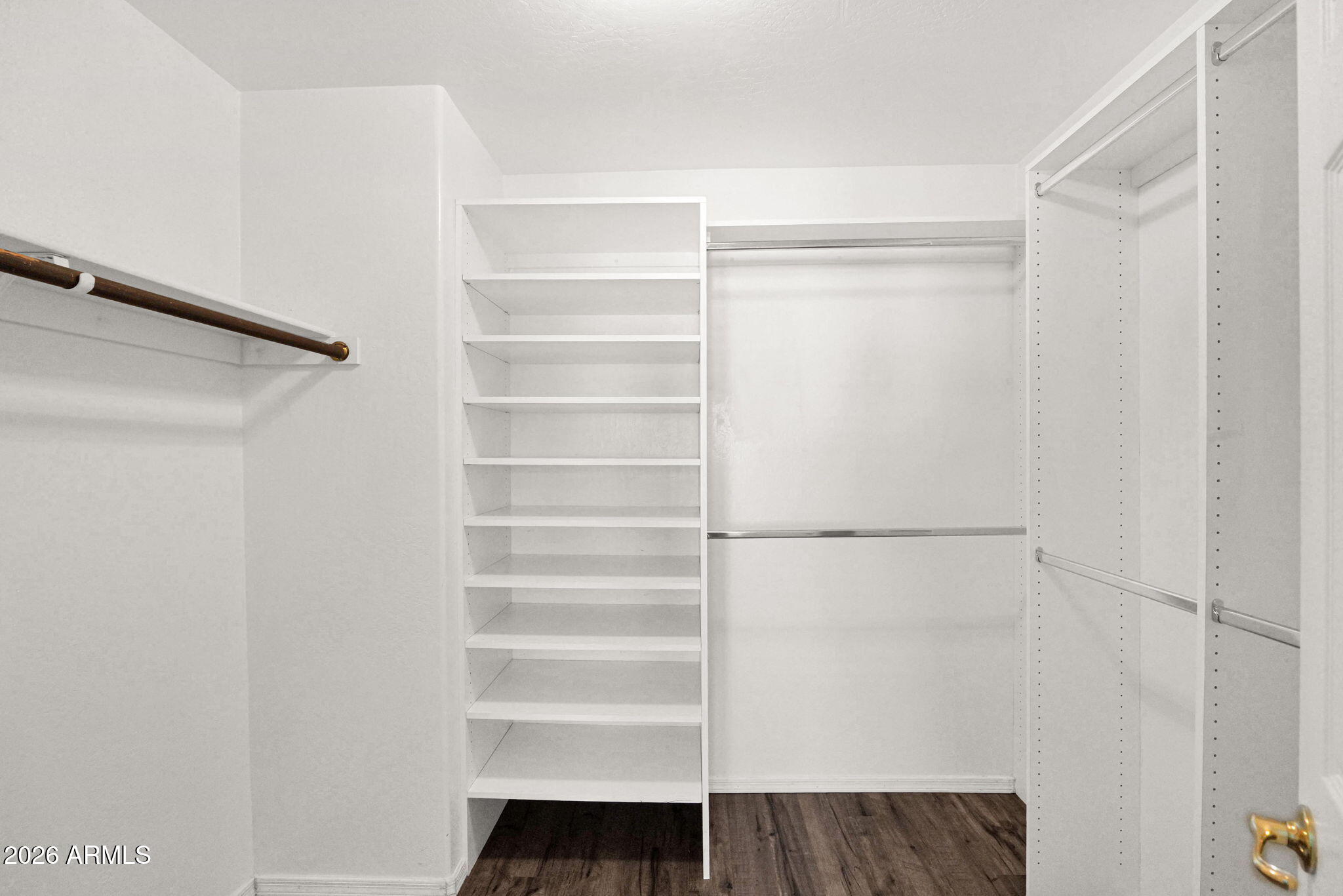 1024 East Frye Road, Unit 1092 Phoenix, AZ 85048 - Photo 18 of 35 a view of walk in closet with empty racks