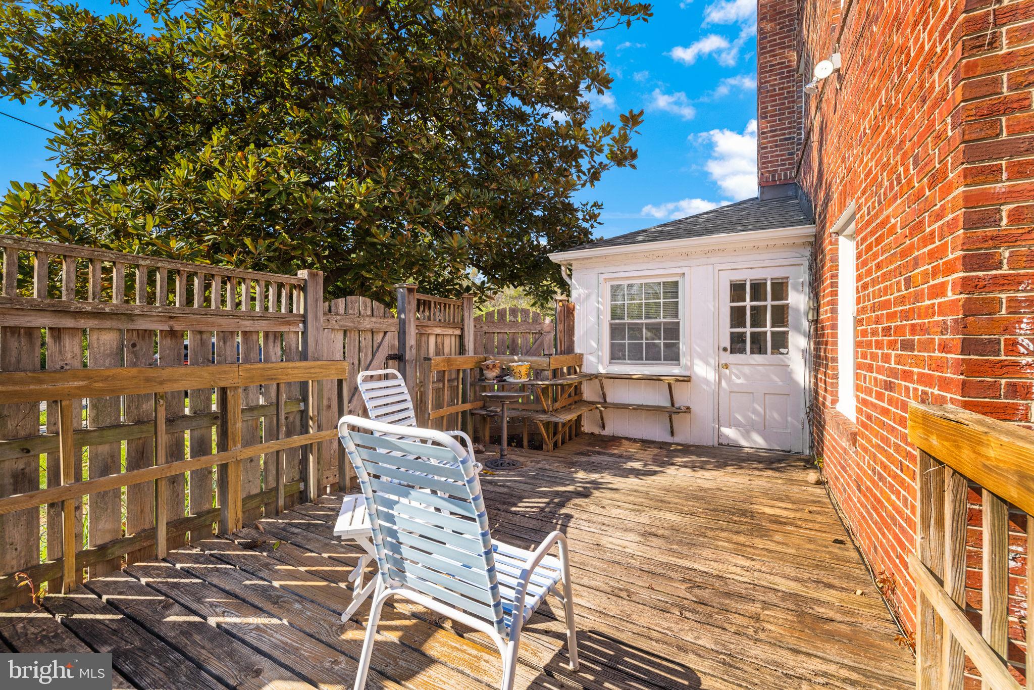 3948 Morrison Street Northwest Washington, DC 20015 - Photo 7 of 22 Private Deck off Den