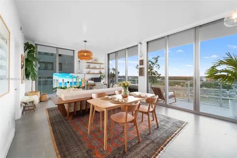 a outdoor space with furniture