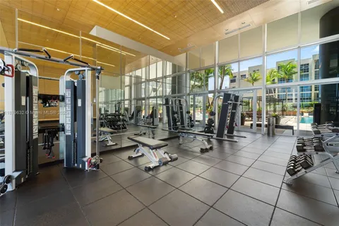 a view of gym