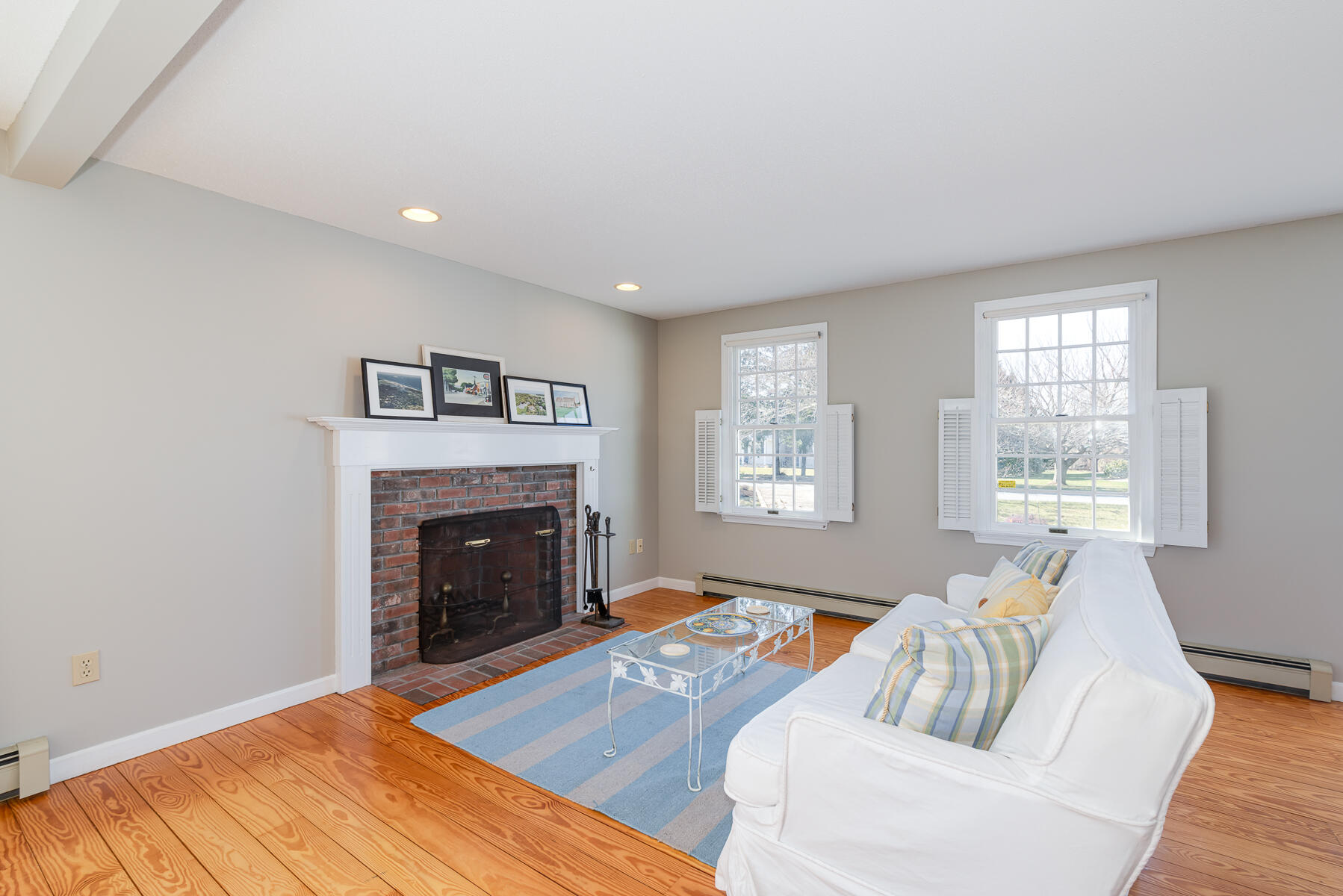 11 Pleasant View Drive Orleans, MA 02653 - Photo 7 of 47 a living room with furniture and a fireplace