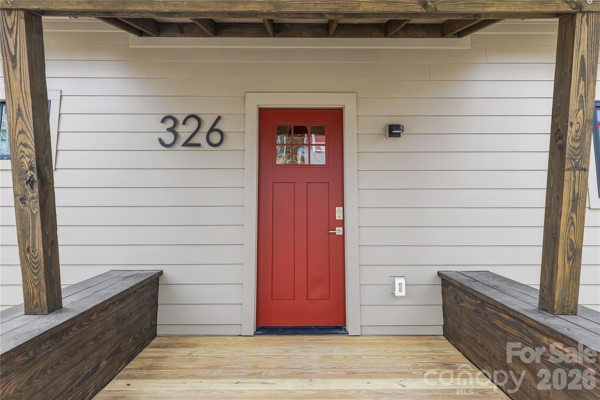 326 Emma Road Asheville, NC 28806 - Photo 2 of 15 a view of entrance gate of the house