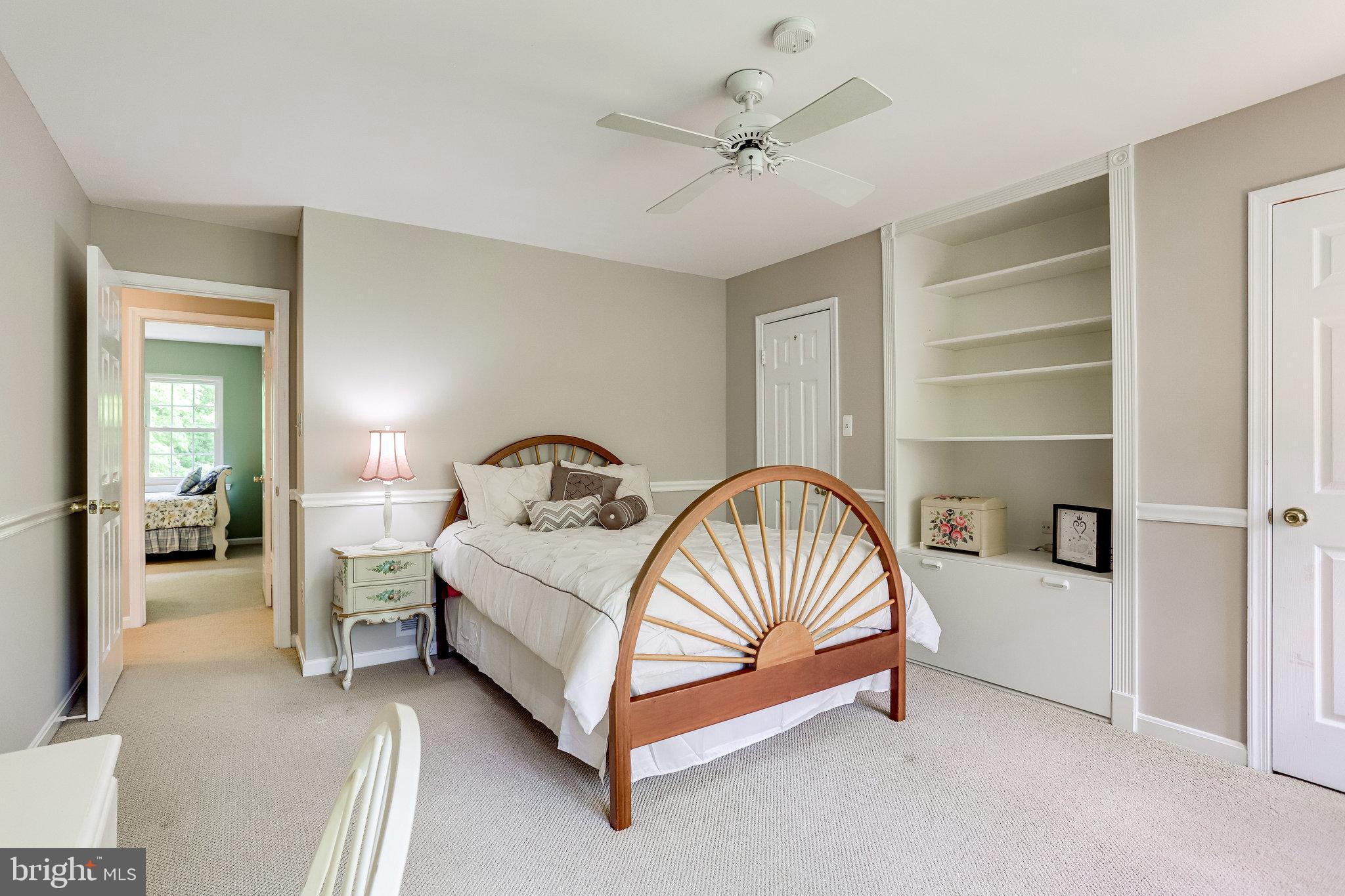 1216 Bishopsgate Way Reston, VA 20194 - Photo 22 of 48 Bedroom #2 with two closets & Built-in Bookshelves