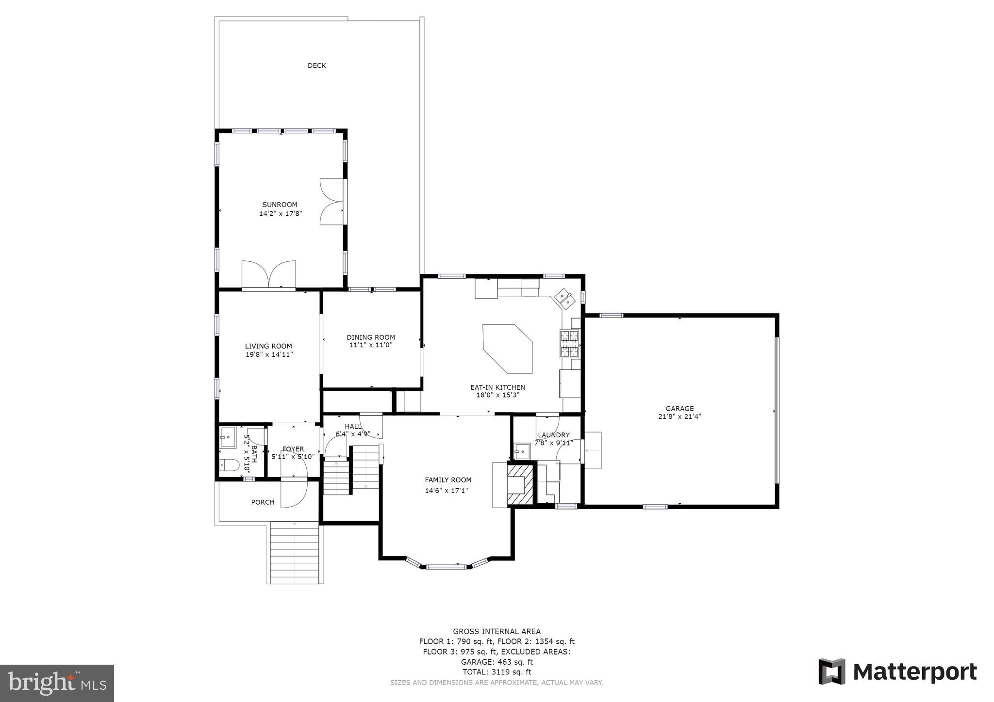 1216 Bishopsgate Way Reston, VA 20194 - Photo 46 of 48 Floorplan Main Level