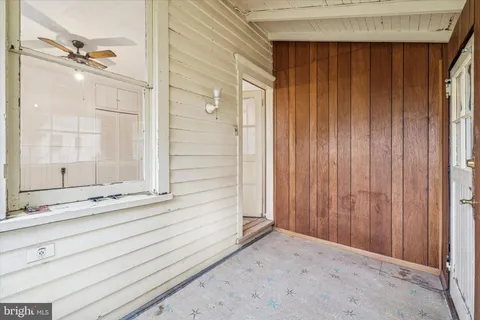 a view of wooden floor in a bathroom
