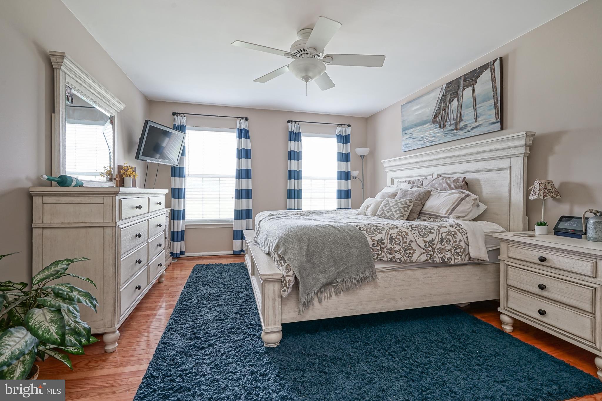 5312 Lake Road Newfield, NJ 08344 - Photo 21 of 37 Master Bedroom w/ Ceiling Fan