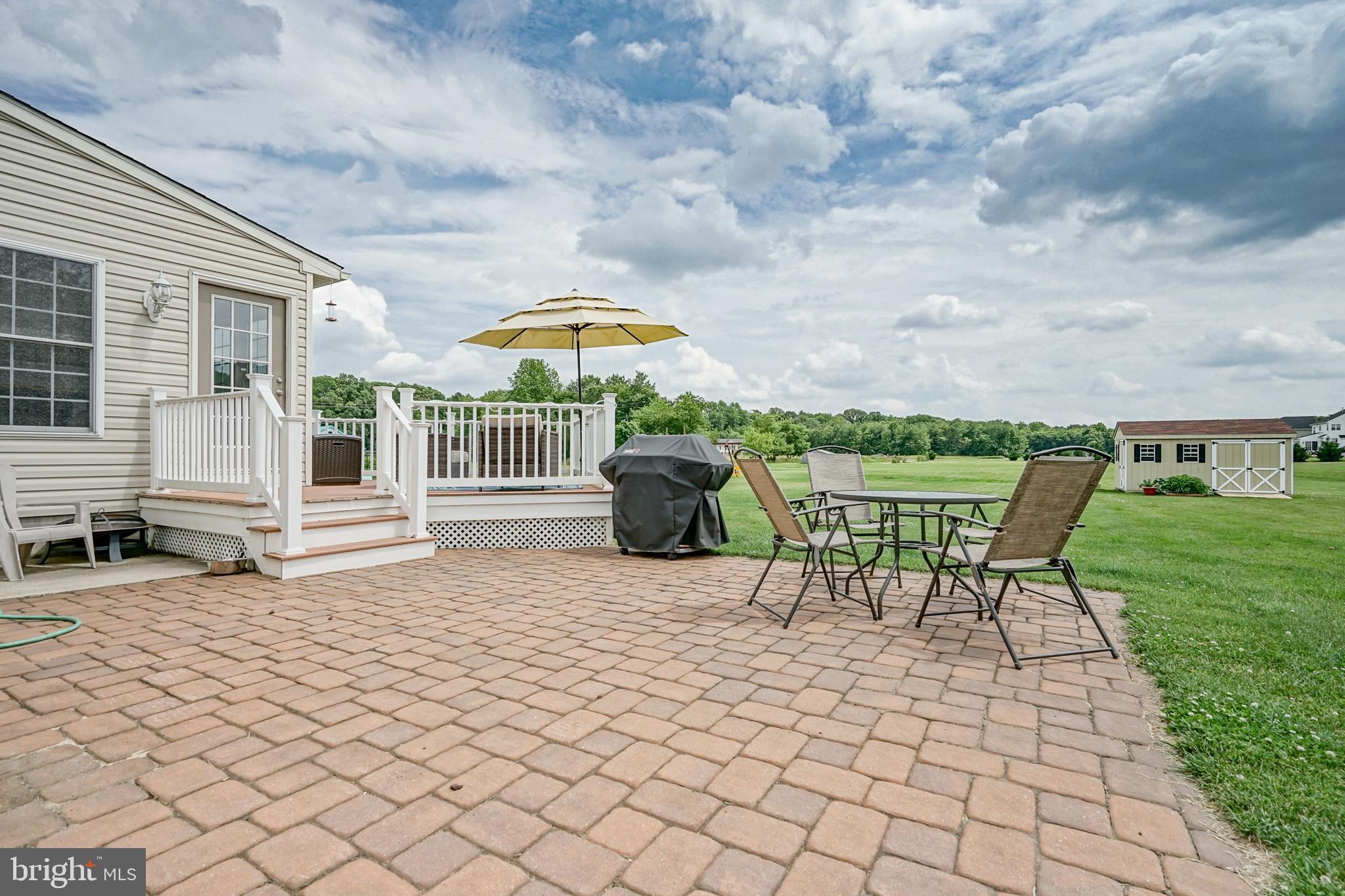 5312 Lake Road Newfield, NJ 08344 - Photo 30 of 37 Back yard Paver Patio