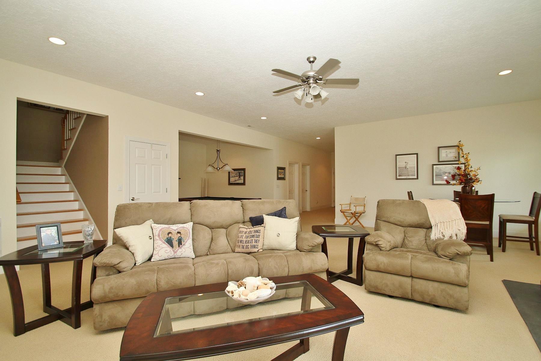 1961 Merriman Way Road Moneta, VA 24121 - Photo 35 of 58 Open & spacious lower level family room