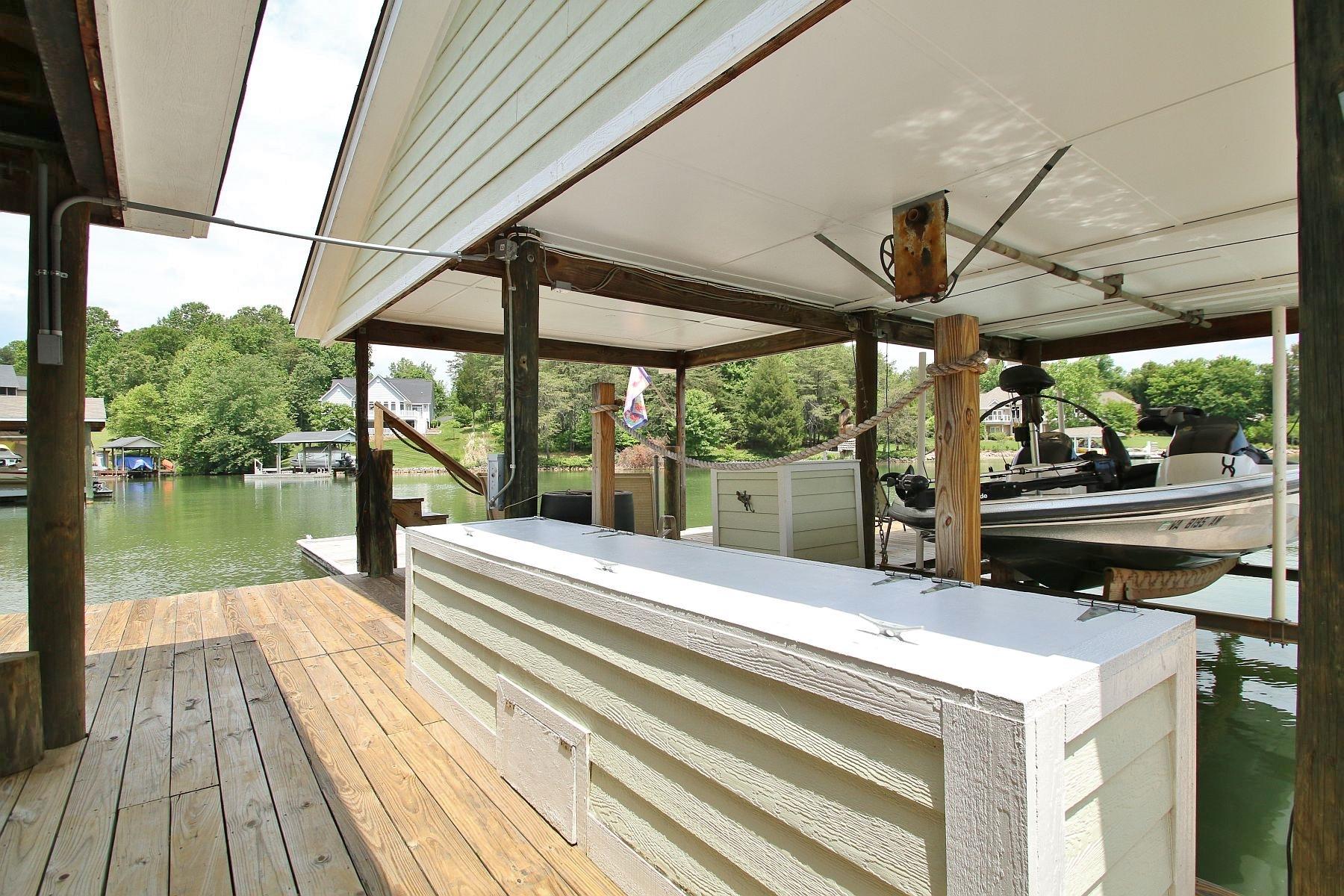 1961 Merriman Way Road Moneta, VA 24121 - Photo 48 of 58 Special fish tank holder at the dock