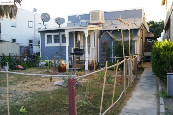 a view of a house with a porch