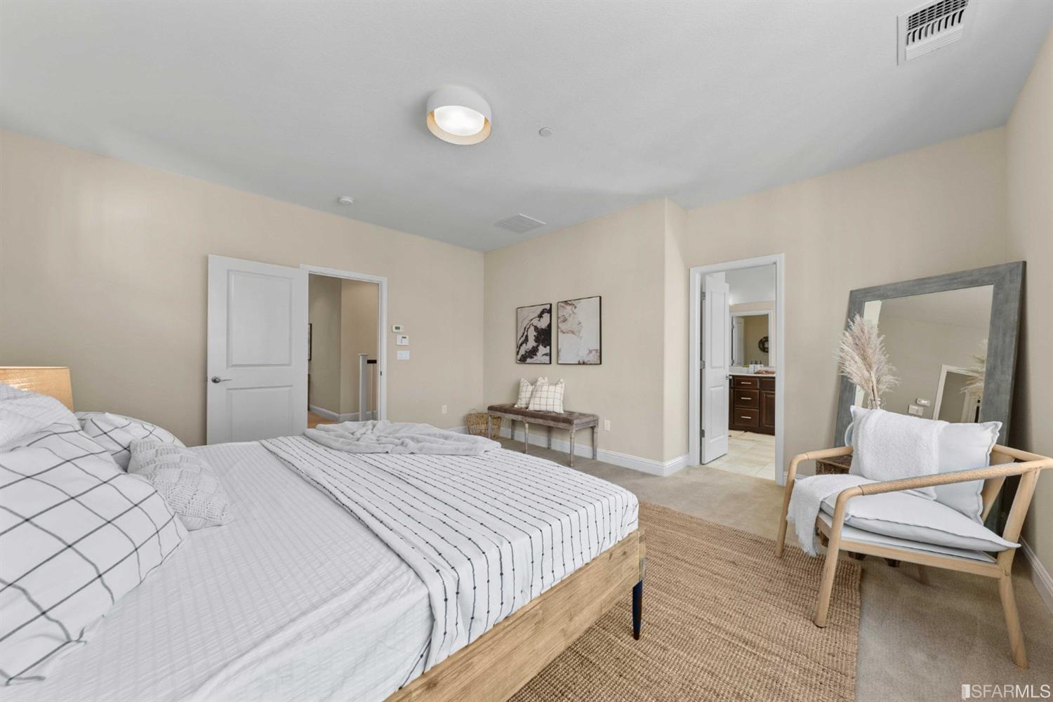 3547 Meyer Place Santa Clara, CA 95051 - Photo 11 of 34 a bedroom with a bed and a chair