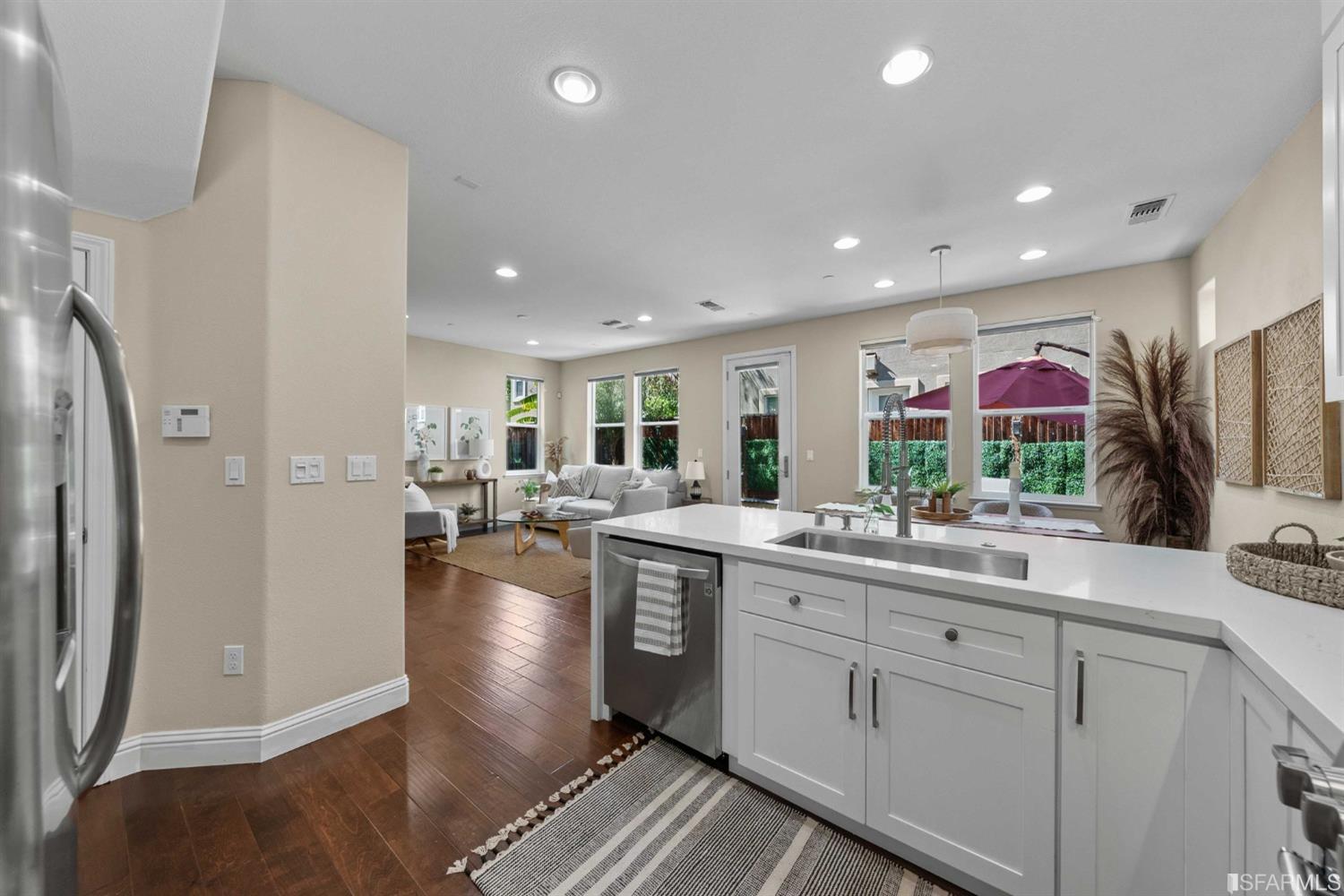 3547 Meyer Place Santa Clara, CA 95051 - Photo 7 of 34 a kitchen with sink stove and refrigerator