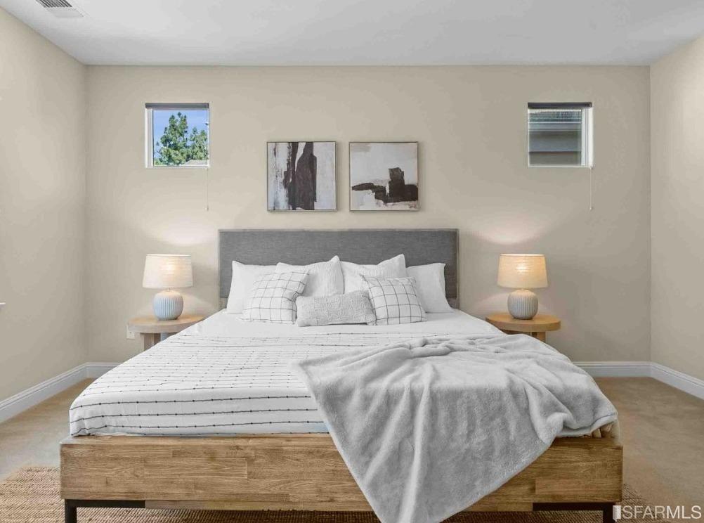 3547 Meyer Place Santa Clara, CA 95051 - Photo 10 of 34 a bedroom with a bed and a night stand