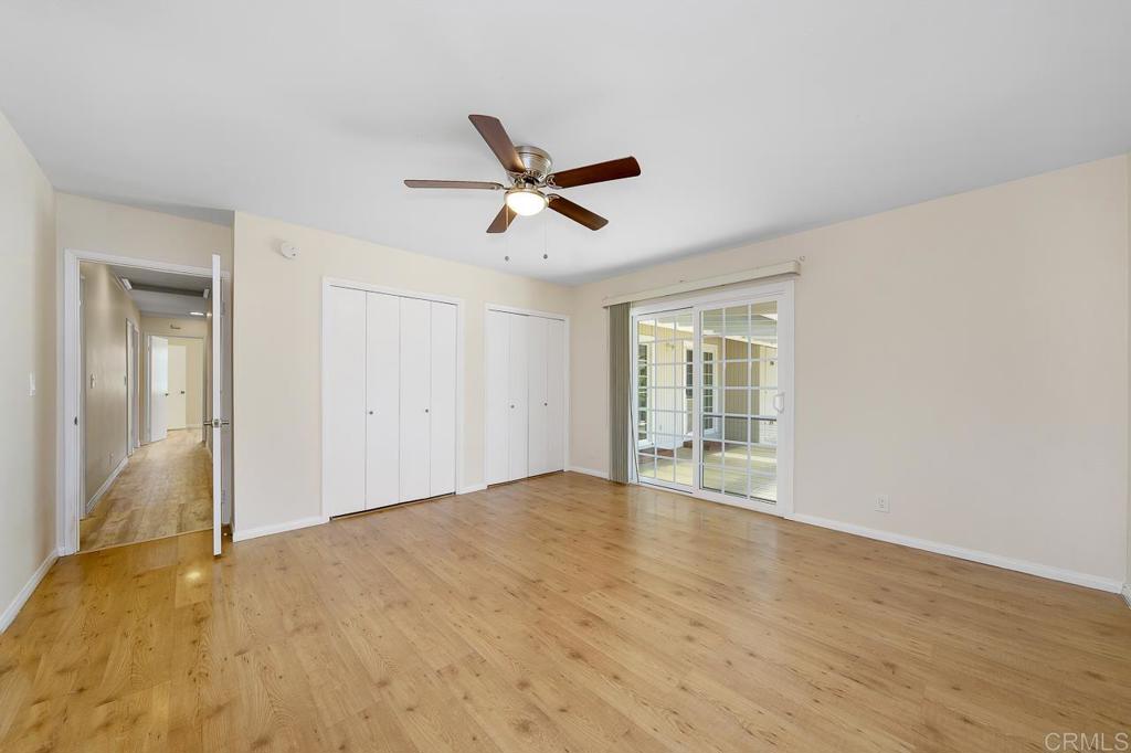 2073 Valley Rim Road El Cajon, CA 92019 - Photo 10 of 20 a view of empty room with wooden floor and fan