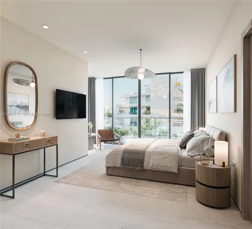 a living room with furniture fireplace and a flat screen tv