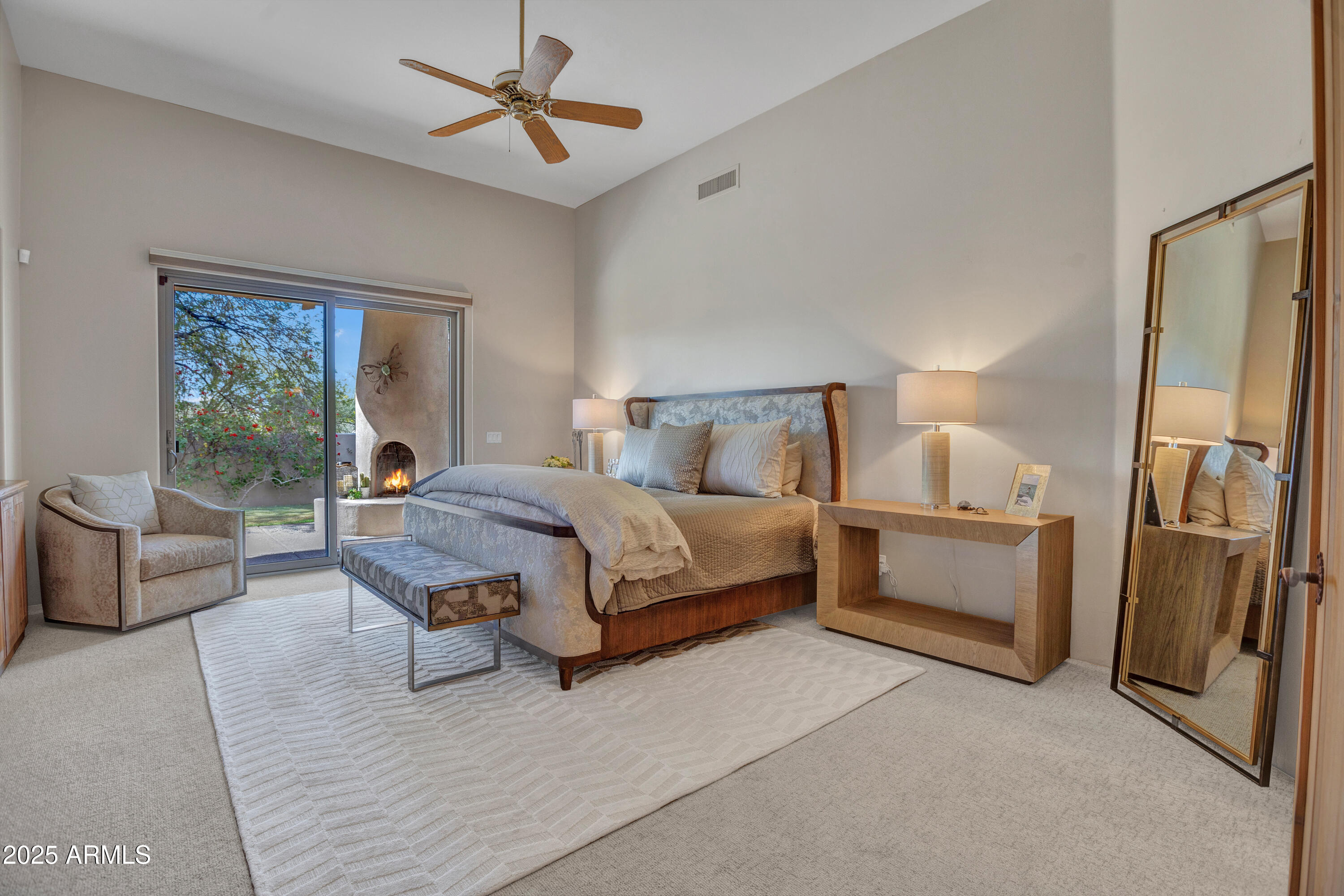 10040 East Happy Valley Road, Unit 249 Scottsdale, AZ 85255 - Photo 14 of 30 Primary suite with backyard access