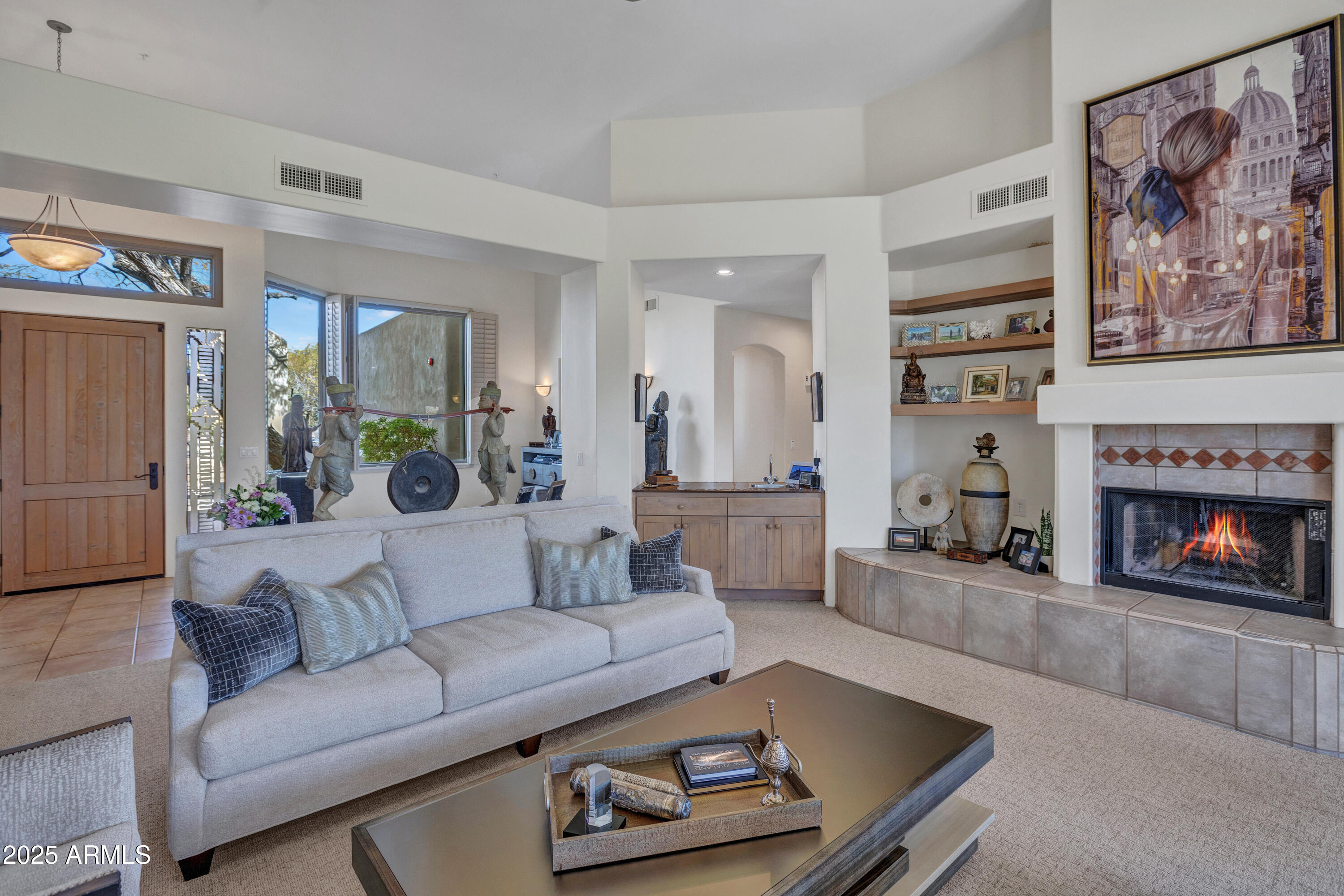 10040 East Happy Valley Road, Unit 249 Scottsdale, AZ 85255 - Photo 6 of 30 Spacious living open to the dining room