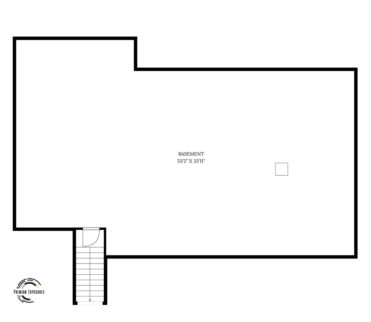 614 South Irving Street Monticello, IL 61856 - Photo 34 of 36 a picture of a black and white wall