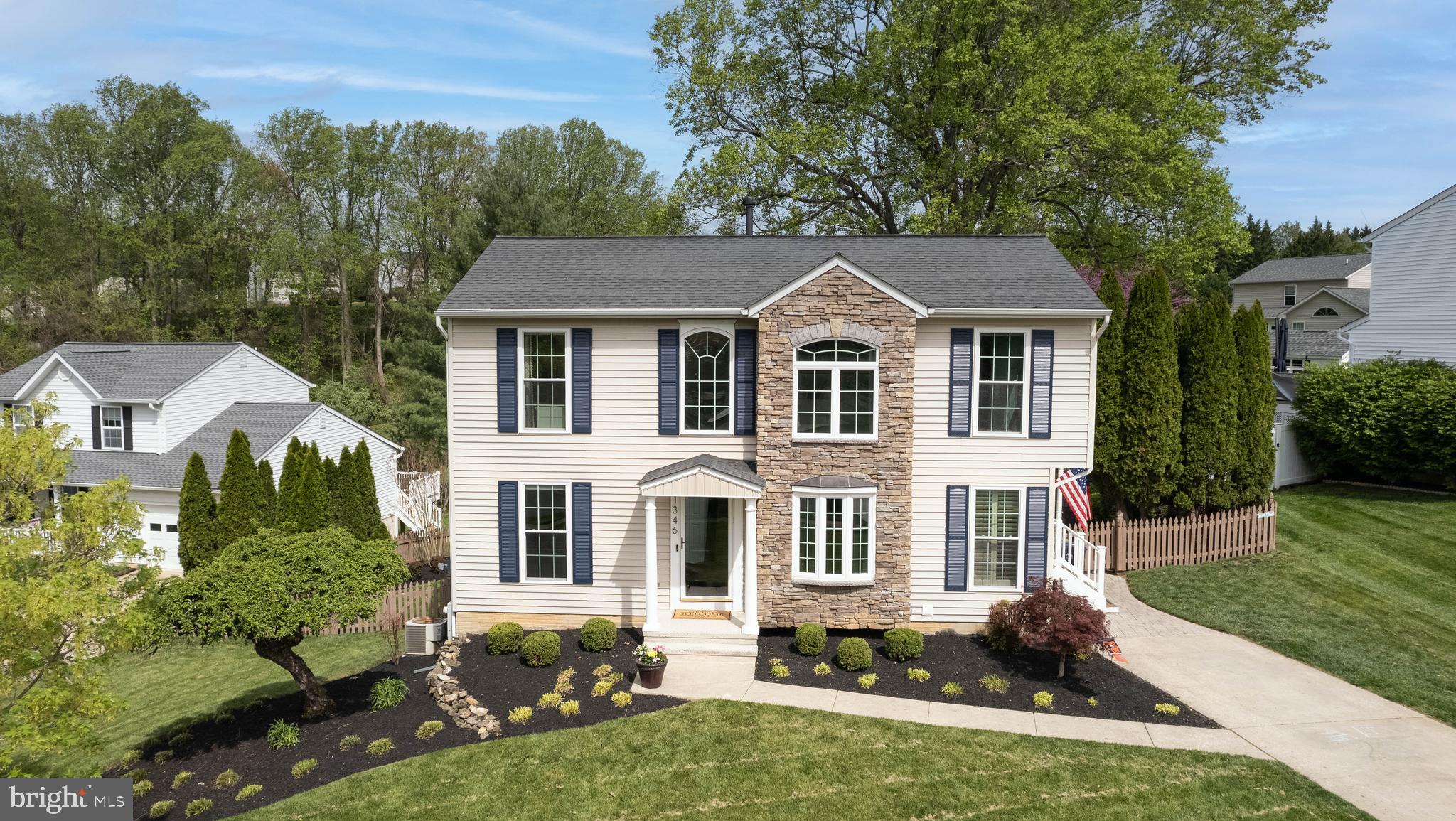 1346 Becket Road Eldersburg, MD 21784 - Photo 2 of 73 front view of a house with a yard