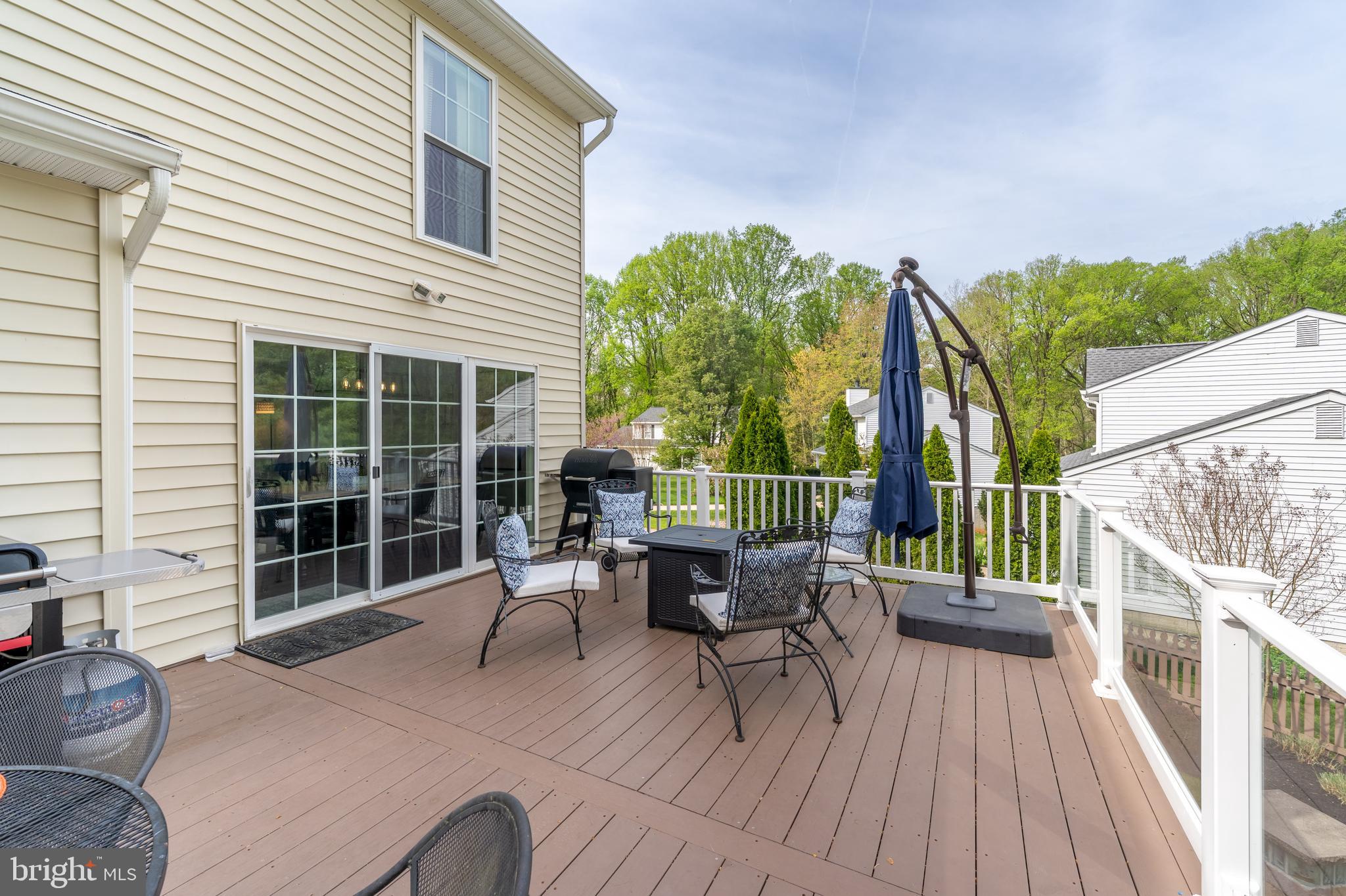 1346 Becket Road Eldersburg, MD 21784 - Photo 39 of 73 a balcony with furniture and a potted plant