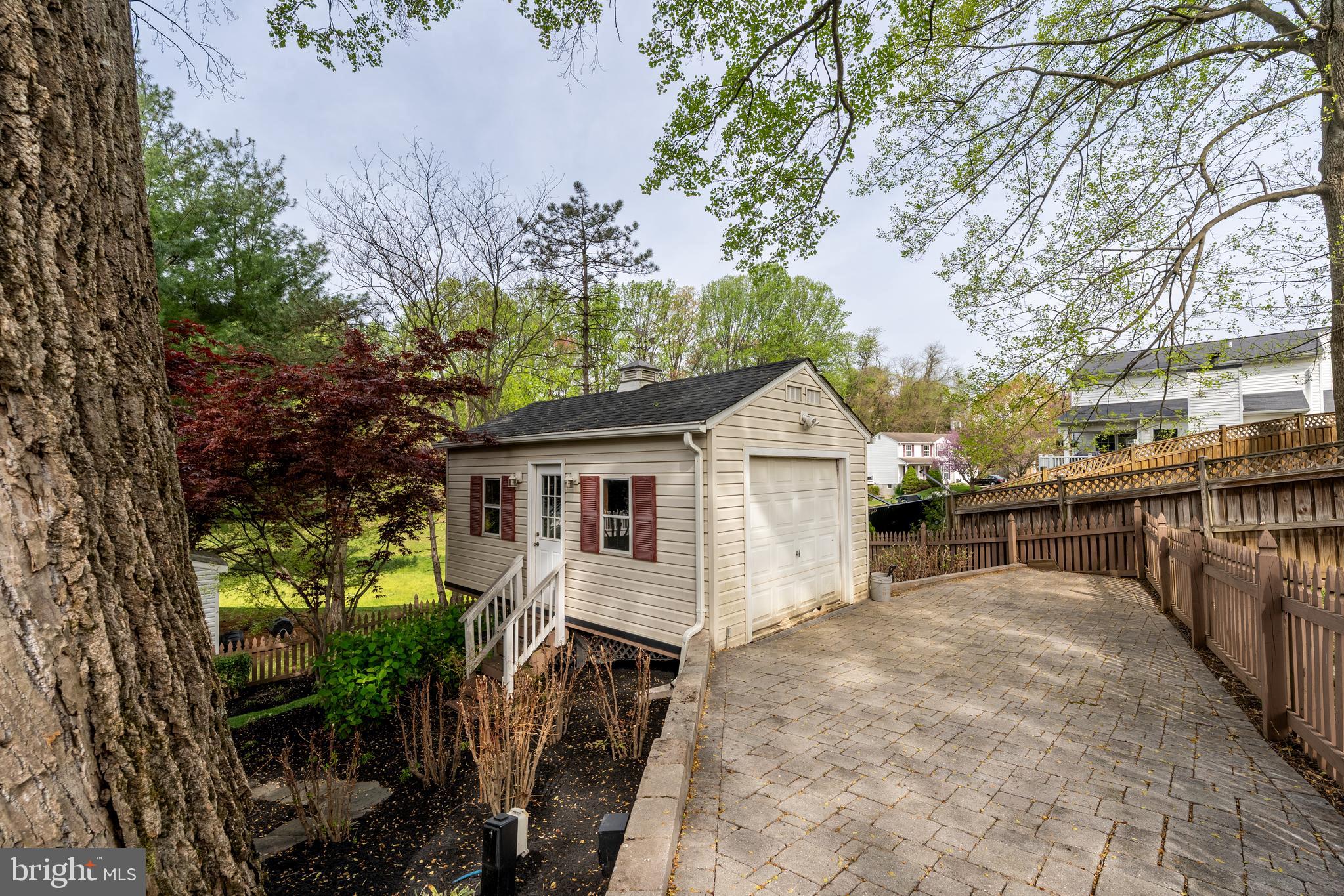 1346 Becket Road Eldersburg, MD 21784 - Photo 42 of 73 Pathway Leads to Shed with Electricity