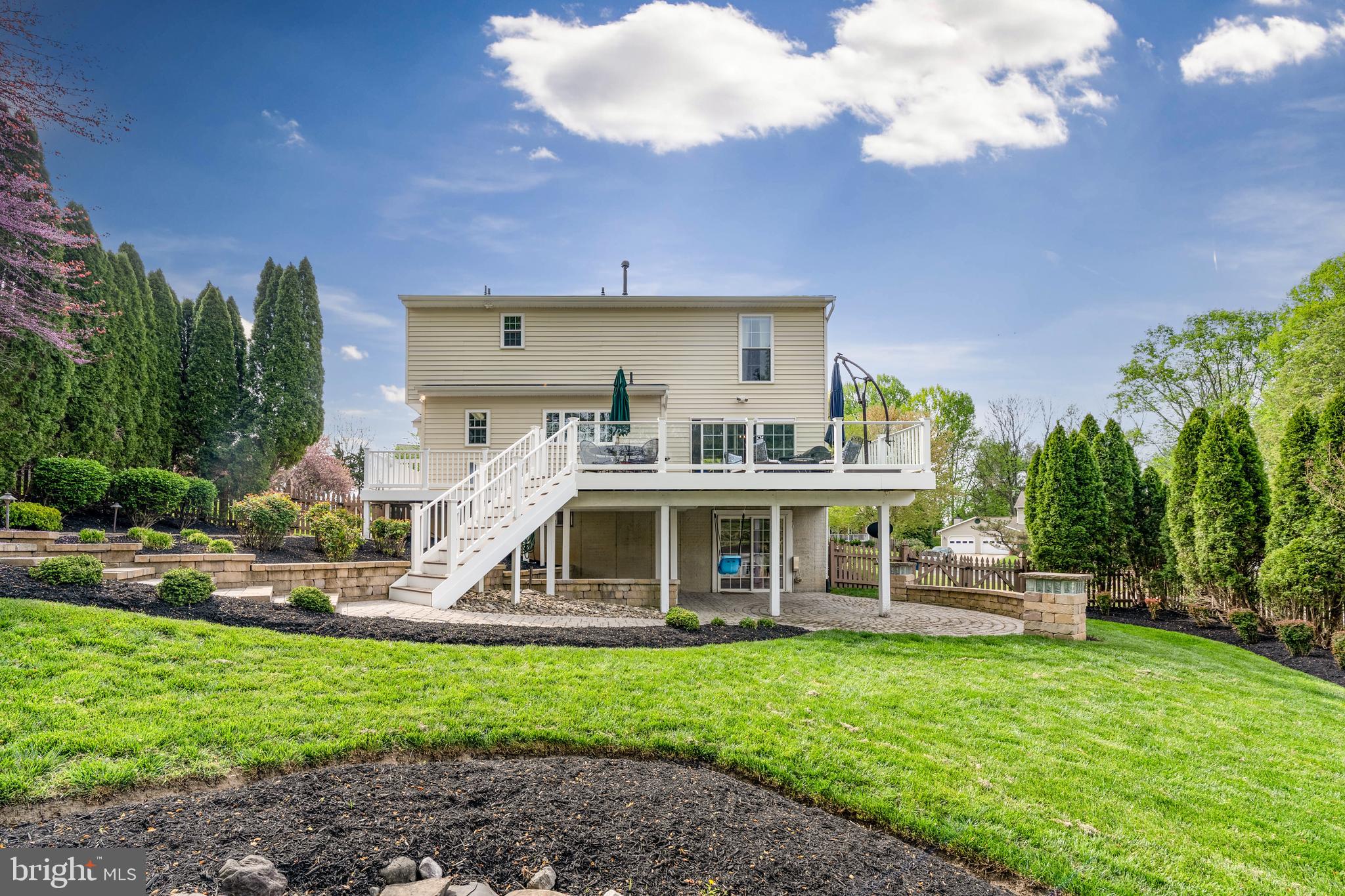 1346 Becket Road Eldersburg, MD 21784 - Photo 5 of 73 a front view of a house with a yard table and chairs