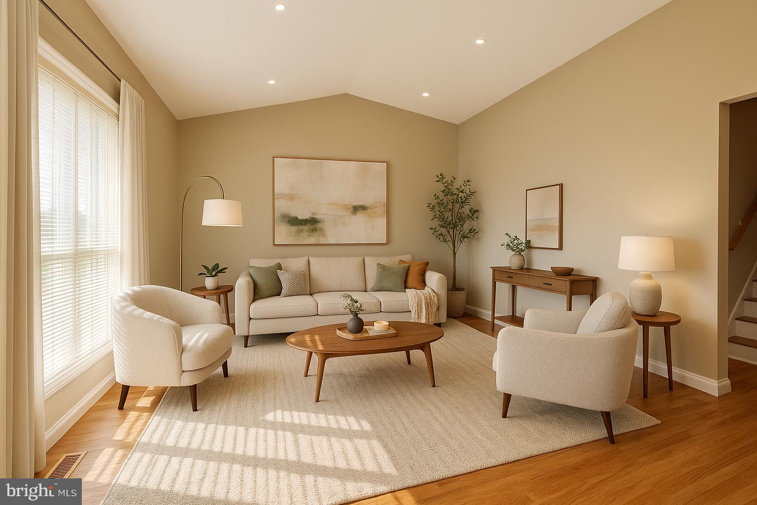 1538 Haddonfield-Berlin Road Cherry Hill, NJ 08003 - Photo 2 of 36 a living room with furniture and a lamp