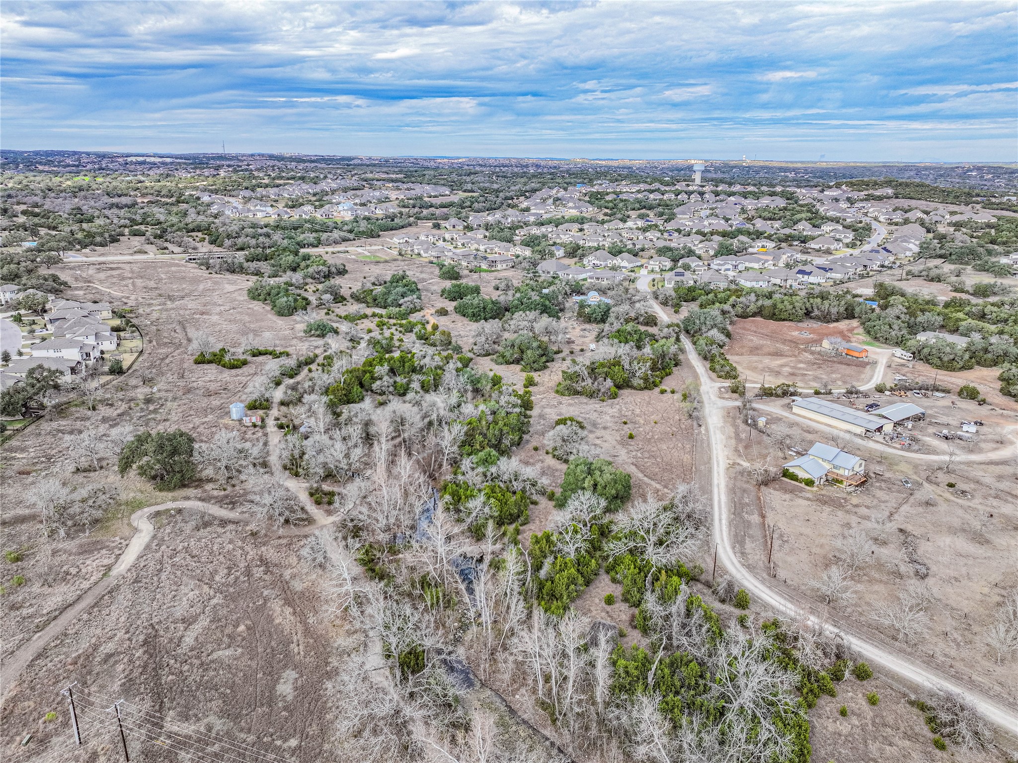 Tbd Lot 3 Tbd Road Austin, TX 78737 - Photo 5 of 18 Aerial view of property's location featuring rural landscape
