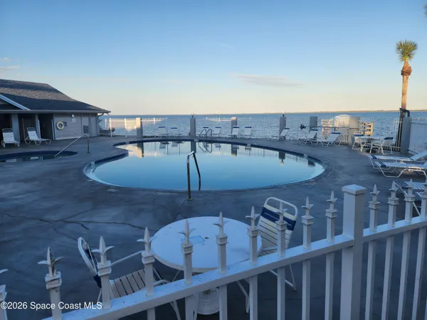 a view of a wooden door