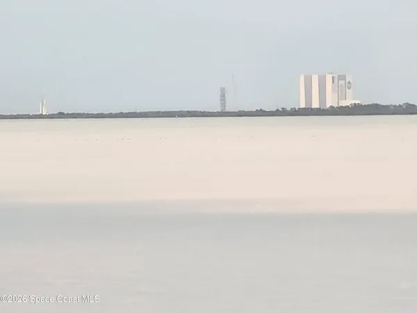 a view of a glass door