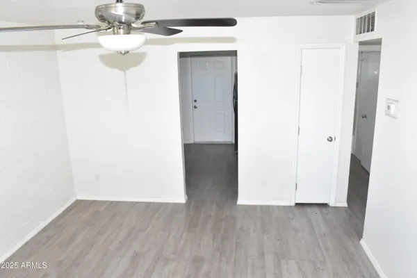 wooden floor in an empty room