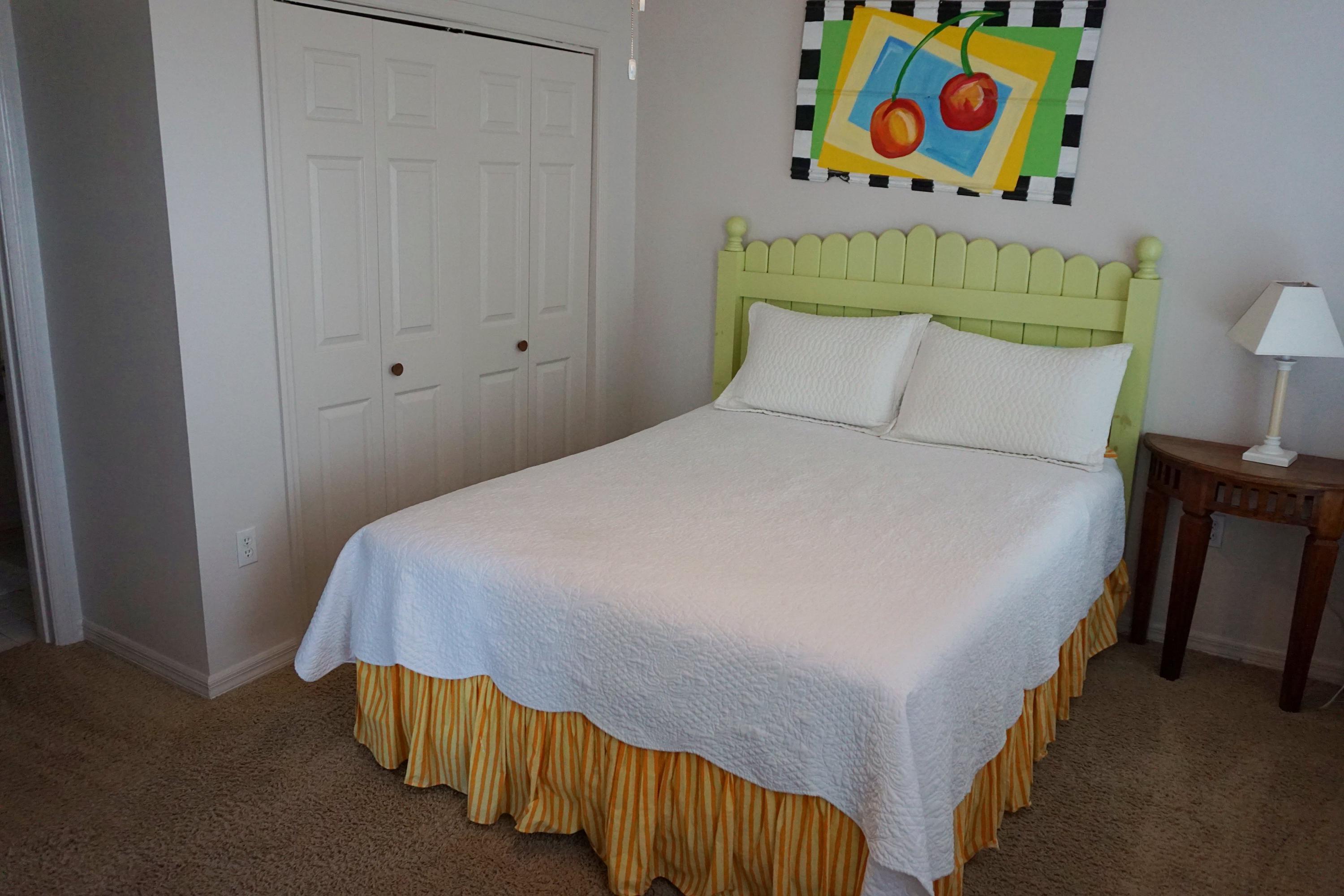 4944 West Co Highway Santa Rosa Beach, FL 32459 - Photo 10 of 24 a bedroom with a bed and painting on the wall