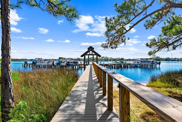 a view of a lake with a lake