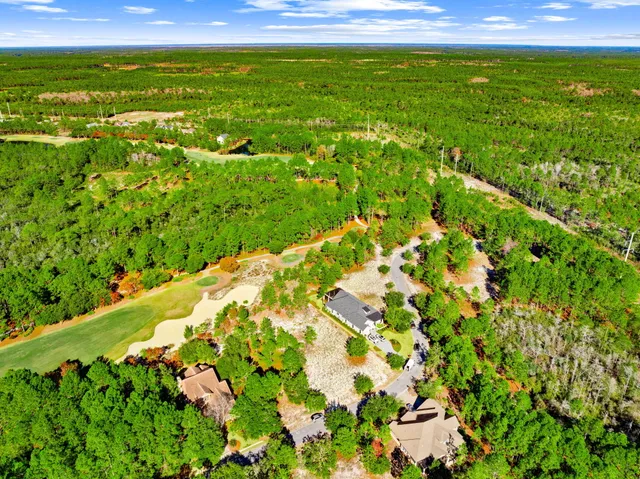 a view of a lush green field